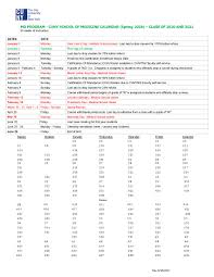 Spring 2018 Basic Calendar The City College Of New York