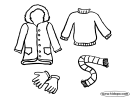 Before you go on a shopping spree filling your closet with new clothes, check out this list of winter staples that also look stylish in the spring. Winter Clothes Coloring Page