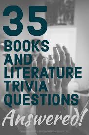 For many people, math is probably their least favorite subject in school. Trivia Questions About Books And Literature Answered Literature Quiz Trivia Books Trivia