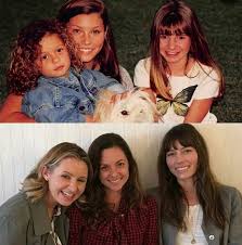 7th Heaven Cast Reunited Beverly Mitchell Mackenzie Roseman And Jessica Biel 7th Heaven Tv Show Family Jessica Biel