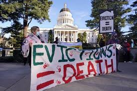 In a legal context, it may refer to the temporary suspension of a law to allow a legal challenge to be carried out. C D C Extends Moratorium On Evictions Until June 30 The New York Times