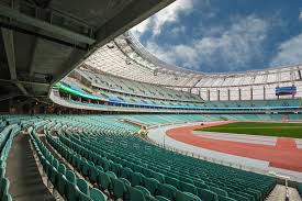 Baku olympic stadium in azerbaijan. Rcf Installs Large Scale Acoustic Solution For Baku Olympic Stadium