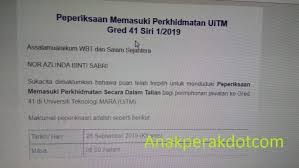 Contoh Soalan Peperiksaan Online Uitm Bagi Gred 41 Blog Anak Perak