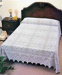 Copriletto Hobby Lavori Femminili Ricamo Uncinetto Maglia Cobertores De Croche Colchas De Cama Passadeira De Croche