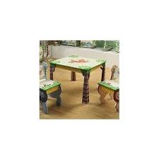 Dinosaur Dino Kingdom 3 Piece Table And Chair Set Children S Furniture Decor Kids Wooden Table Childrens Desk And Chair Kids Table And Chairs