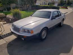 low miles 1985 ford thunderbird turbo coupe dailyturismo low miles 1985 ford thunderbird turbo