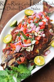 Ikan Baronang Bakar Bumbu Rica Rica Sambal Dabu Dabu Grilled Rabbit Fish With Spicy Rica Rica Dabu Dabu Salsa Resep Ikan Resep Masakan Pedas Resep Ayam