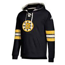 Shop boston bruins kids hoodies created by independent artists from around the globe. Mens Adidas Black Boston Bruins Jersey Lace Up Pullover Hoodie