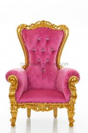 Mini Tiffany Children S Throne Chair Gold Pink Childrenschair Throne Chair Chair Red Accent Chair