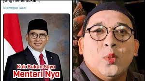 Fadli zon, s.s., m.sc., gelar datuak bijo dirajo nan kuniang (lahir di jakarta, indonesia, 1 juni 1971; Meme Fadli Zon Kok Bukan Saya Menterinya Anak Buah Prabowo Ngakak Ada Yang Berpikir Seperti Itu Tribun Kaltim