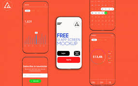 Basically, this mockup is perfect if your mobile app design is for android. App Screen Mockup Psd Graphic Cloud
