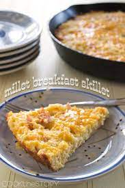 Millet Breakfast Skillet Recipe Recipe Breakfast Skillet Recipes Millet Breakfast Recipes