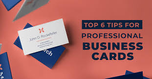 Make sure that the design elements on your card match those on your website or. Top 6 Tips To Create Professional Business Cards Designbold Academy
