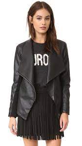Bb Dakota Carmen Vegan Leather Jacket Shopbop Chaqueta Cuero Mujer Chaqueta De Cuero Chaquetas