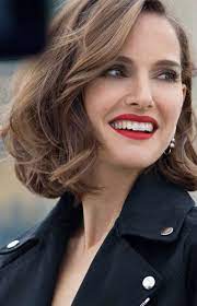 Natalie Portman Rouge Dior Campaign 2016 Short Hair Styles Medium Hair Styles Hair Beauty