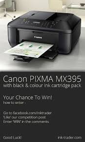Fixing a compatible colour ink cartridge that won't print. Win A Brand New Canon Pixma Mx395 Printer In Our Facebook Competition Www Facebook Com Inktrader Facebook Competition Competition Printer
