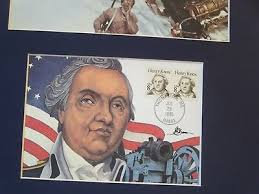 General Henry Knox moves artillery from Ticonderoga to Boston & First day  Cover