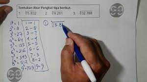 Dengan demikian, faktorisasi prima dari 260 ditulis sebagai 2^2. Tutorial Cara Menentukan Akar Pangkat Tiga Suatu Bilangan Kubik Bagian 1 Youtube
