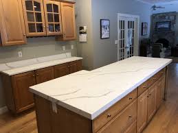 Knowing which countertop thickness is the right choice means examining the area and how it's going to be used as well as taking a look at its style. Calacatta Laza Quartz Quartz Countertops Granite Quartz Countertops Stone Countertops
