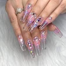 Nails Bylily On Instagram Baddie Esmeralda Bbceo Nails Nailart Nailswag Nailsofinstagram Clearna Best Acrylic Nails Long Nails Swag Nails