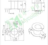 Bobbins | RM12 Switching Power Transformer Vertical Bobbin ...