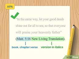 How do i start writing the bible? 3 Ways To Cite The Bible Wikihow