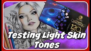 Testing Star-Joy Gold Light Skin Tone Pencils