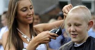 Wigton school boy's head shave in gran's memory