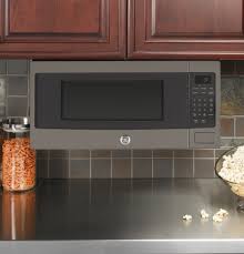Pem31efes Ge Profile 1 1 Cu Ft Countertop Or Built In Microwave Oven Slate