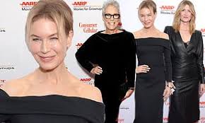 So two popes walk into a garden … photo: Renee Zellweger Laura Dern And Jamie Lee Curtis At Aarp S Movies For Grownups Awards Daily Mail Online