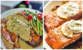 Salah satu cara agar kita tetap mendapatkan gizi sehat ikan salmon adalah dengan mengolahnya menjadi sup. Wanita Ini Kongsi Resepi Salmon Grilled Lemon Sauce Yang Tampak Menarik Rasanya Juga Sedap Dan Menyelerakan Jom Cuba Daily Makan