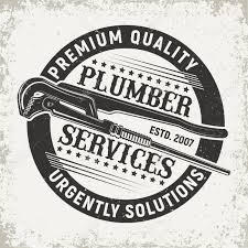 Courtright design is a graphic design company whose highest priority is to help your plumbing business grow through clean finding the ideal plumbing logo design to effectively take your business to that next level is easier said than done. Vintage Creative Plumber Logo Emblem Concept Graphic Design Royalty Free Cliparts Vectors And Stock Illustration Image 90579834