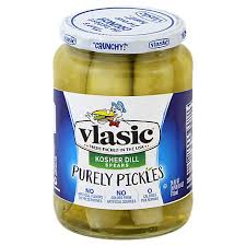 In 1933, per capita pickle consumption was 2.09 pounds. Vlasic Purely Pickles Kosher Dill Spears 24 Fl Oz Safeway