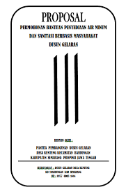 Contoh surat permohonan bantuan air bersih barisan contoh. Contoh Proposal Pengajuan Pipanisasi Air Bersih Barisan Contoh