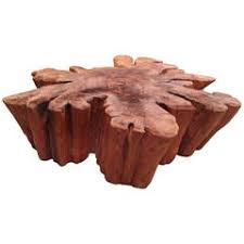 Live edge/ redwood tree stump coffee table. Redwood Live Edge Slab Coffee Table At 1stdibs