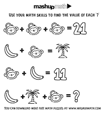 free math coloring worksheets for 3rd and 4th grade mashup math