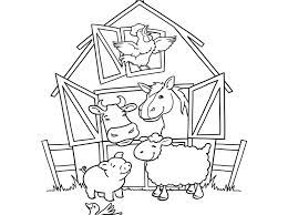 So here are images to print featuring the farm animals, tractors, etc …. Farm Animal Coloring Pages 360coloringpages