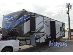 Vengeance toy hauler with side patio. Forest River Vengeance Toy Hauler Review 3 Models To Upgrade Your Adventures Brown S Rv Blog