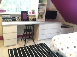 ikea hack bureau met malm kasten werkblad keuken aanrechtblad betonlook ekbacken billy boekenkast slaapkamerideeen billy boekenkast malm