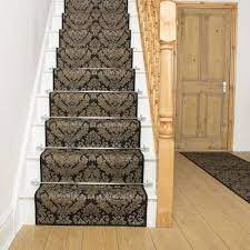 Stair Carpet Fixings Carpets Stairdesign Stair Runner Black Stairs Stair Runner Carpet
