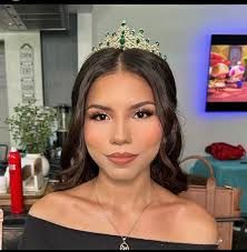 What hair, makeup, and nails services are available for a Quinceañera in  September in Pasadena, Houston, and Deer Park, Texas?