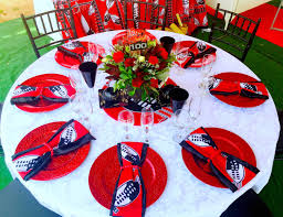 Black And White Traditional Wedding Attire Swazi Traditional Decor Red Black And White 100th Birthday Celebration Decor By Shonga E Traditional Decor African Wedding Theme Traditional Wedding Decor