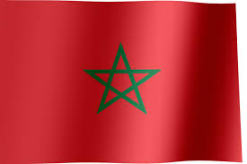 ⴰⵛⵏⵢⴰⵍ ⵏ ⴰⵎⵔⵔⵓⴽ ) is a while morocco was under french and spanish control, the red flag with the seal in the center remained in. Morocco Flag Gif All Waving Flags