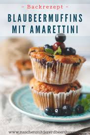 Muffins Mit Blaubeeren Und Amarettini Backen Einfaches Rezept Rezept Rezepte Heidelbeeren Rezepte Susse Platzchen