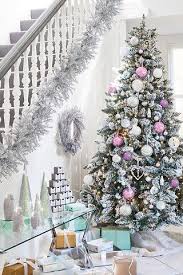 Ideas For Christmas Colours Pink And Silver Christmas Decor For The Girly Silver Christmas Decorations Christmas Tree Colour Scheme Pink Christmas Decorations