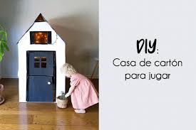 Manualidades con cartón para niños. Diy Como Hacer Una Casa De Carton Para Ninos