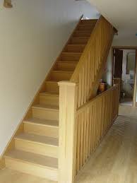 Say goodbye to ugly oak banisters! Oak Handrails Baserail 41mm Spindles Stair Refurb Kit