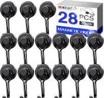 MIKEDE Strong Magnetic Hooks, 40LBS Black Swivel El Salvador | Ubuy