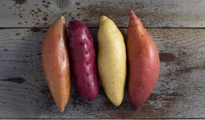 Dry fleshed (firm) sweet potatoes. About Sweet Potatoes United States Sweet Potato Council