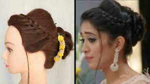 Easy Hairstyle For Wedding Party Cerecony Inspired By Naira Awesome Party Hairsty Simple Wedding Hairstyles Party Hairstyles For Girls Sporty Hairstyles